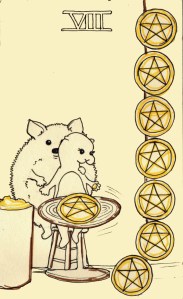 pentacles8